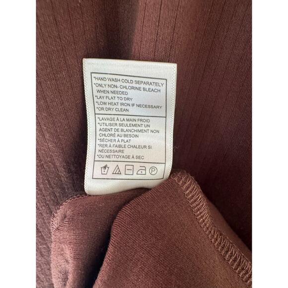 Steve Madden “Becca” chocolate brown tank mini dress size small. - Picture 8 of 9